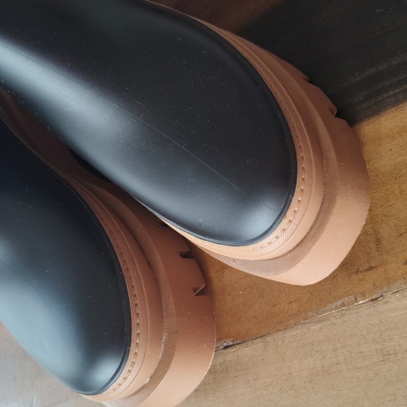 NEW Jeffrey Campbell Rain Storm Platform Chelsea Boots Waterproof - Picture 2 of 6